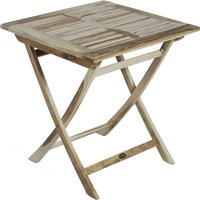 GARDEN PLEASURE Gartentisch »Java«, mit Teakholz-Tischplatte, BxTxH: 70 x 70 x 75 cm - braun GARDEN PLEASURE Gartentisch »Java«, mit Teakholz-Tischplatte, BxTxH: 70 x 70 x 75 cm - braun von Garden Pleasure