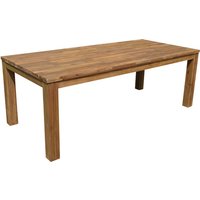 GARDEN PLEASURE Gartentisch »Pala«, mit Akazienholz-Tischplatte, BxTxH: 220 x 100 x 78 cm - braun von Garden Pleasure