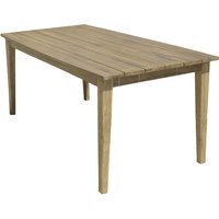 GARDEN PLEASURE Gartentisch »Visalia«, mit Akazienholz-Tischplatte, BxTxH: 180 x 90 x 75 cm - braun von Garden Pleasure