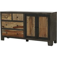 GARDEN PLEASURE Sideboard »TARIM«, mehrfarbig, Mangoholz - braun von Garden Pleasure