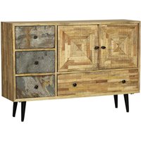 GARDEN PLEASURE Sideboard »YAMUNA«, braun, Mangoholz - grau von Garden Pleasure