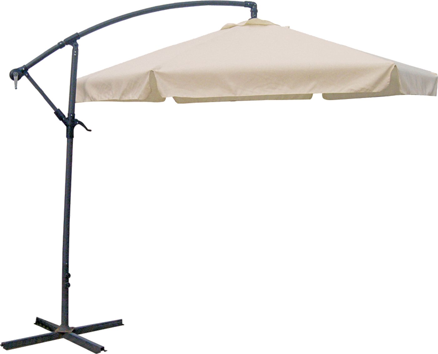 Garden Pleasure Ampelschirm, Ø 300 cm, creme von Garden Pleasure