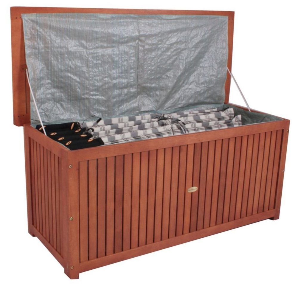 Garden Pleasure Auflagenbox Auflagenbox Garten Box Truhe Auflagen Kissenbox Akazie Holz von Garden Pleasure