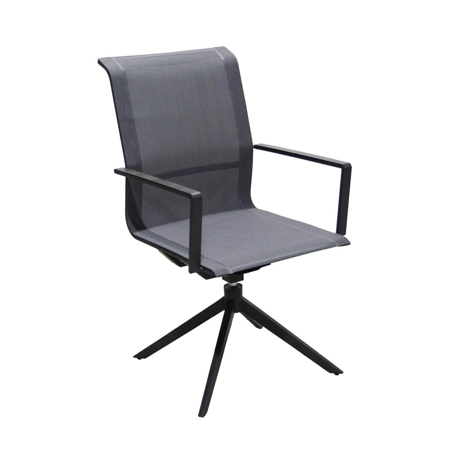 Garden Pleasure Drehstuhl Adria 2er Set 95 cm x 54 cm x 63 cm Grau-Anthrazit Garden Pleasure Drehstuhl Adria 2er Set 95 cm x 54 cm x 63 cm Grau-Anthrazit von Garden Pleasure