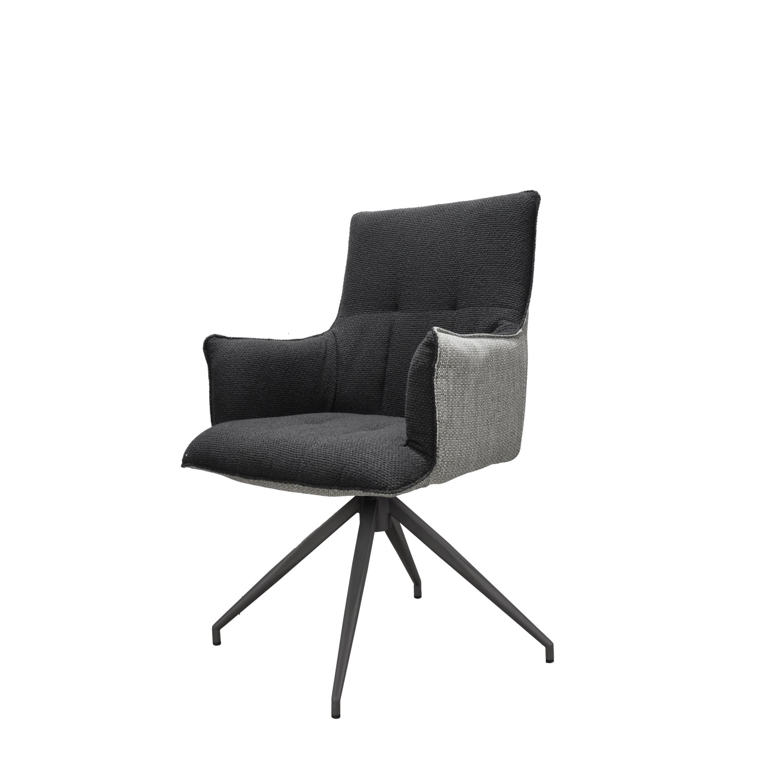 Garden Pleasure Drehstuhl Zevio 2er Set 94 x 56 x 62 cm Dunkelgrau-Anthrazit Garden Pleasure Drehstuhl Zevio 2er Set 94 x 56 x 62 cm Dunkelgrau-Anthrazit von Garden Pleasure
