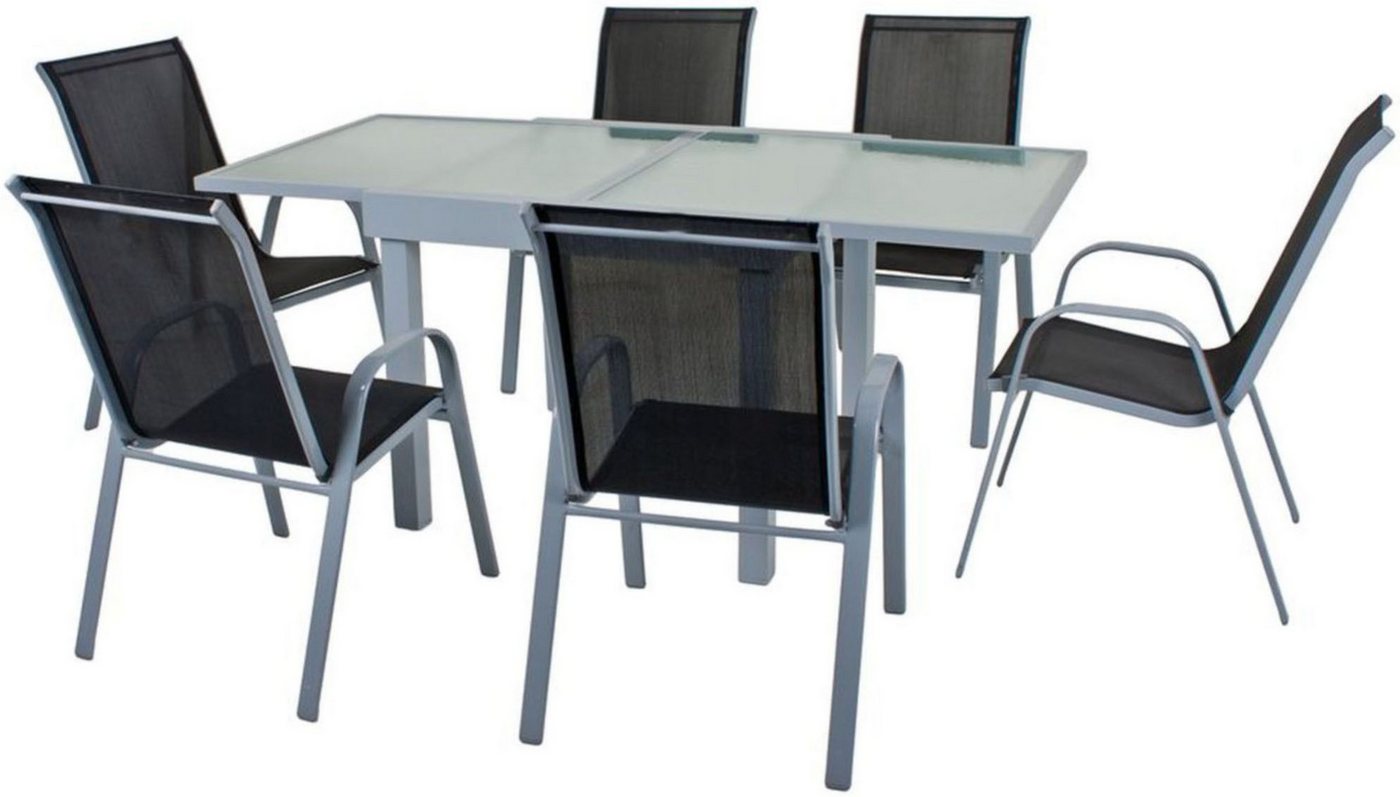 Garden Pleasure Garten-Essgruppe LOLA, (7-tlg) von Garden Pleasure