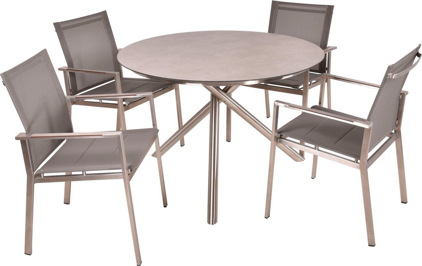 Garden Pleasure Garten-Essgruppe SIENNA, (5-tlg) von Garden Pleasure