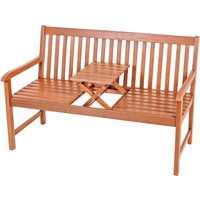 Garden Pleasure Gartenbank "PAD" Packung, mit Tisch zum Hochklappen von Garden Pleasure
