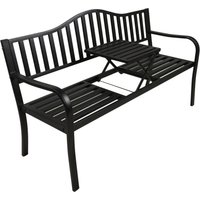 Garden Pleasure Gartenbank "SEGULA", mit hochklappbarem Tisch, BxTxH: 150x60x89 cm von Garden Pleasure