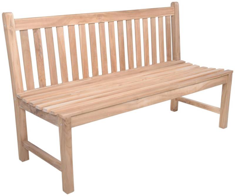 Garden Pleasure Gartenbank Teak Gartenbank SOLO 150 cm ohne Armlehne von Garden Pleasure