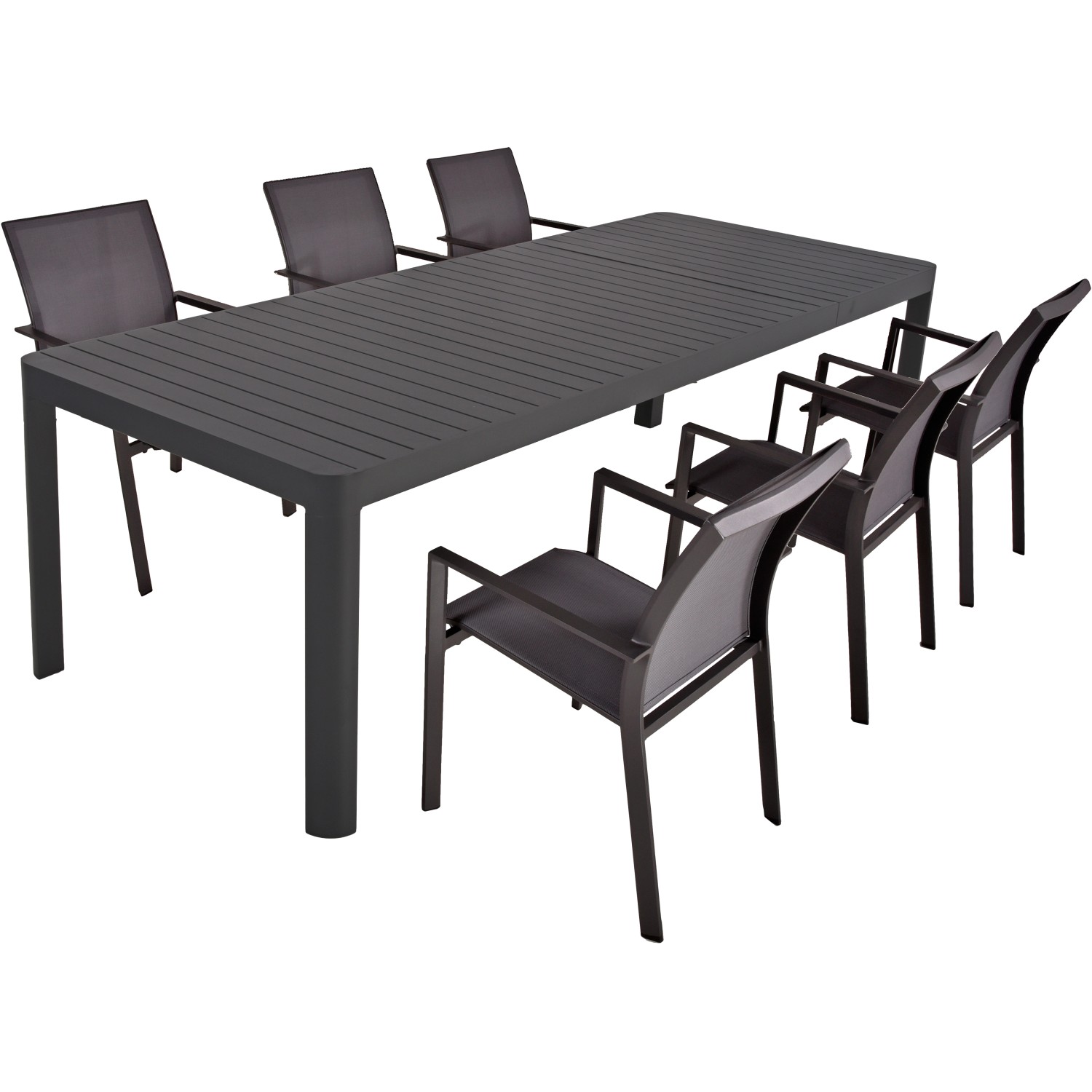 Garden Pleasure Gartenmöbel-Set-02 Amira 7-teilig Anthrazit Garden Pleasure Gartenmöbel-Set-02 Amira 7-teilig Anthrazit von Garden Pleasure
