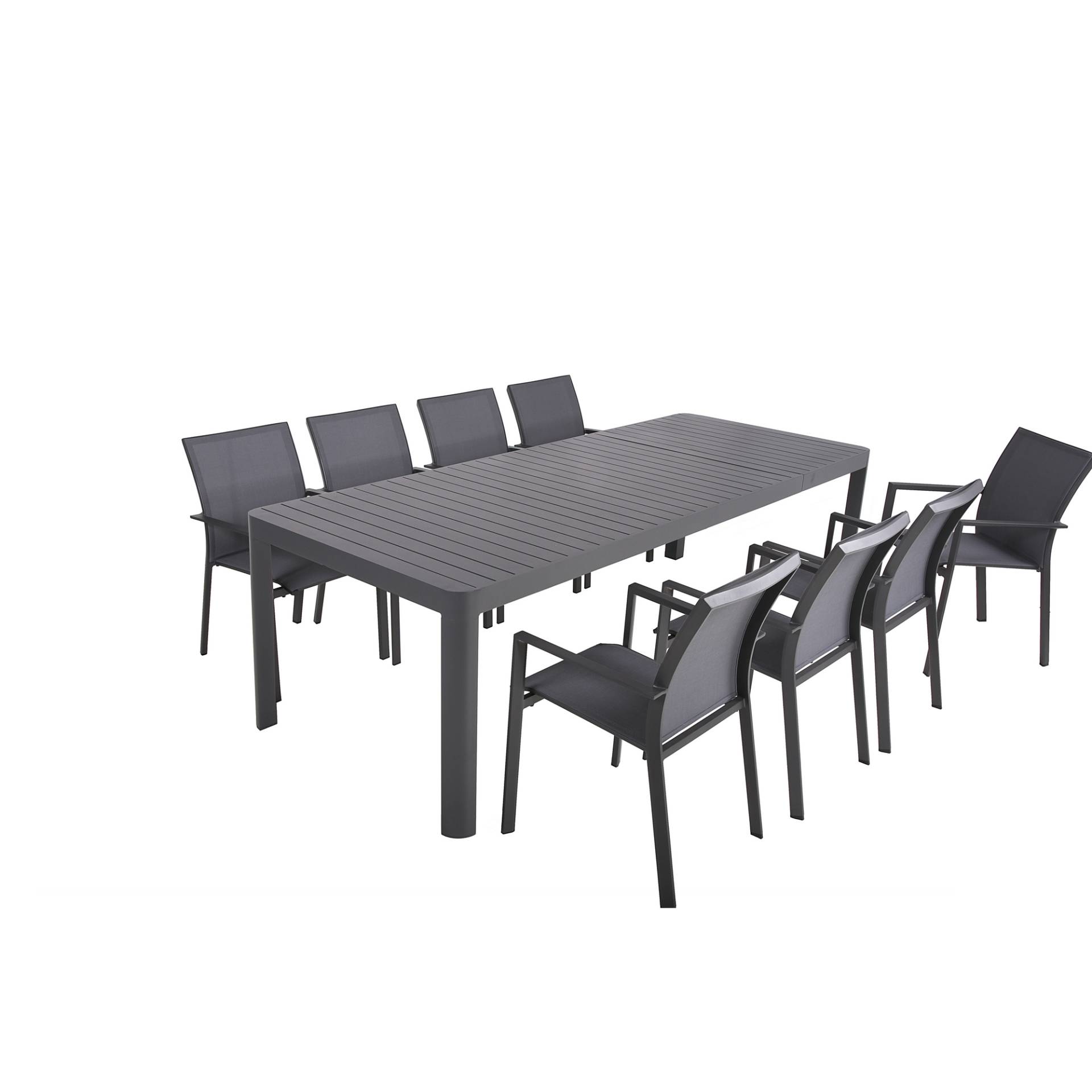 Garden Pleasure Gartenmöbel-Set 'Amira' anthrazit 9-teilig Garden Pleasure Gartenmöbel-Set 'Amira' anthrazit 9-teilig von Garden Pleasure