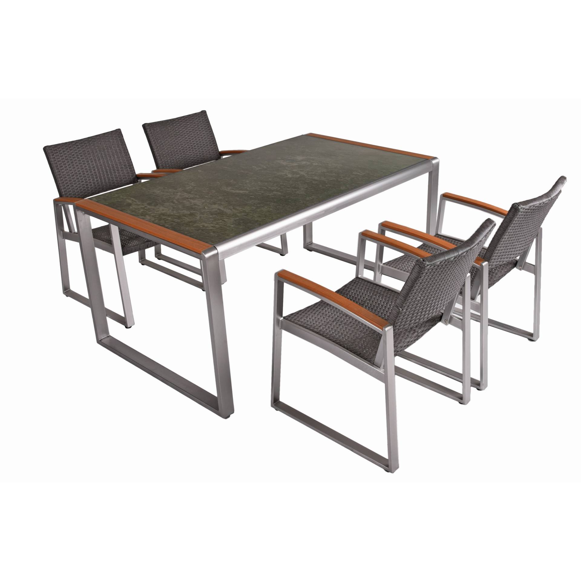Garden Pleasure Gartenmöbel-Set 'Averna' grau 5-teilig Garden Pleasure Gartenmöbel-Set 'Averna' grau 5-teilig von Garden Pleasure