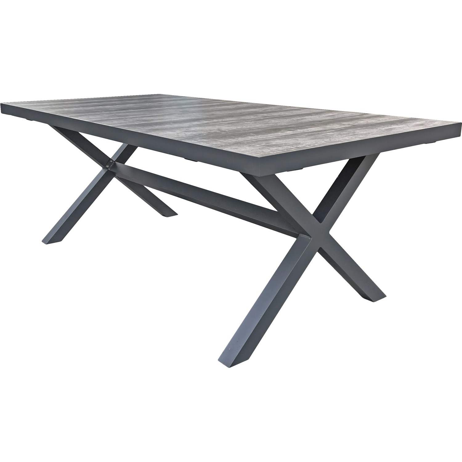 Garden Pleasure Gartenmöbel-Set Rana/Davina 5-teilig mit Keramik-Tisch Grau FSC® von Garden Pleasure