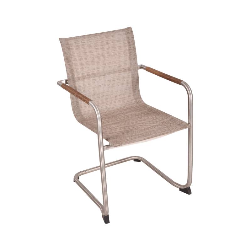 Garden Pleasure Gartenstuhl-Set 'Nova' braun 4-teilig von Garden Pleasure