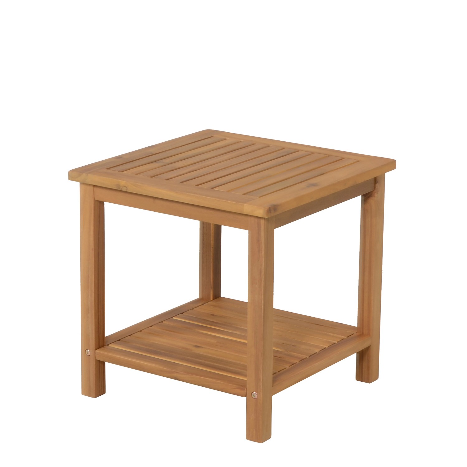 Garden Pleasure Gartentisch Iowa Quadratisch Braun 45 cm x 45 cm Garden Pleasure Gartentisch Iowa Quadratisch Braun 45 cm x 45 cm von Garden Pleasure