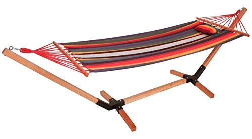 Garden Pleasure Hängematten-Set Haiti, mit Holzgestell von Garden Pleasure