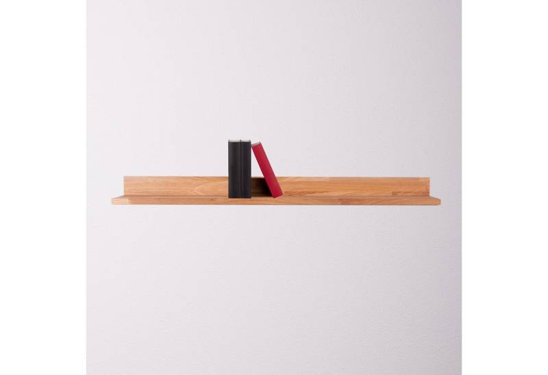 Garden Pleasure Hängeregal, Wandboard KALLE 60cm geölt Regal Wandregal Holz Eiche FSC Board von Garden Pleasure