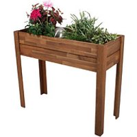 Garden Pleasure Hochbeet AZALEA Holz braun rechteckig 100,0 x 84,0 cm von Garden Pleasure