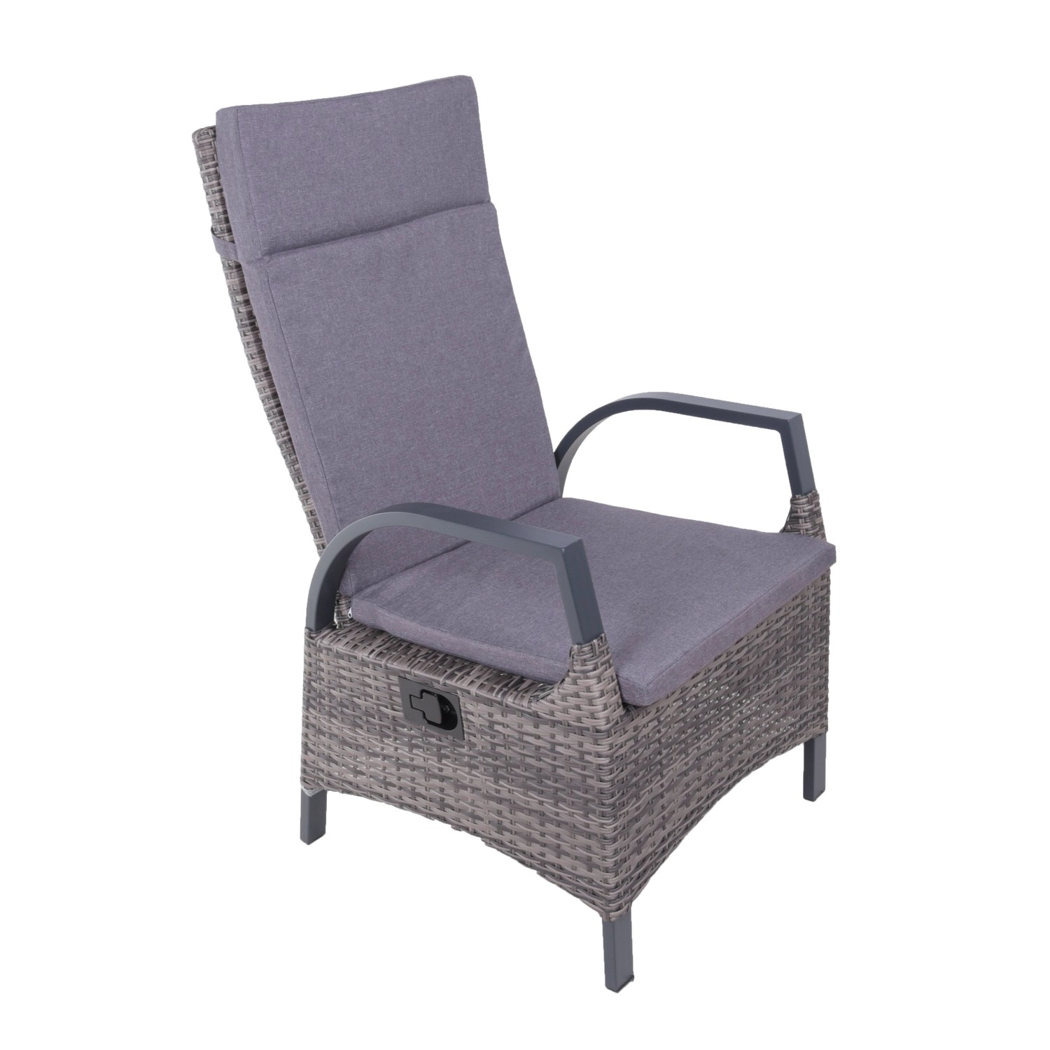 Garden Pleasure Hochlehner Almada 2er Set 113 cm x 58 cm x 65 cm Grau-Anthrazit Garden Pleasure Hochlehner Almada 2er Set 113 cm x 58 cm x 65 cm Grau-Anthrazit von Garden Pleasure