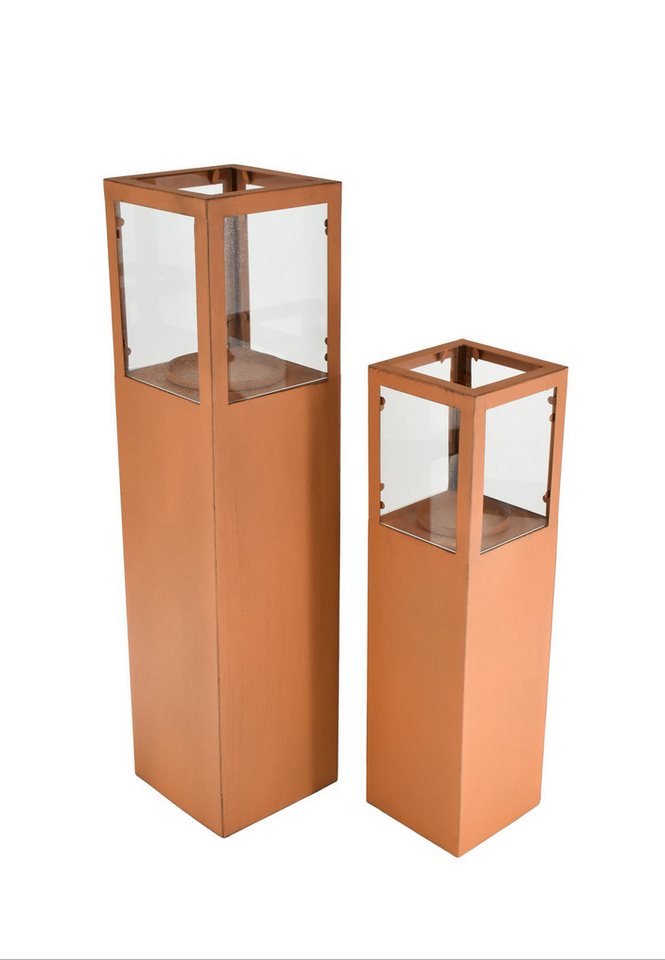 Garden Pleasure Kerzenständer, Kerzenständer VELA 2er-Set von Garden Pleasure