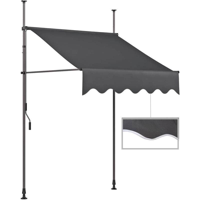 Garden Pleasure Klemmmarkise B200xH300 cm von Garden Pleasure