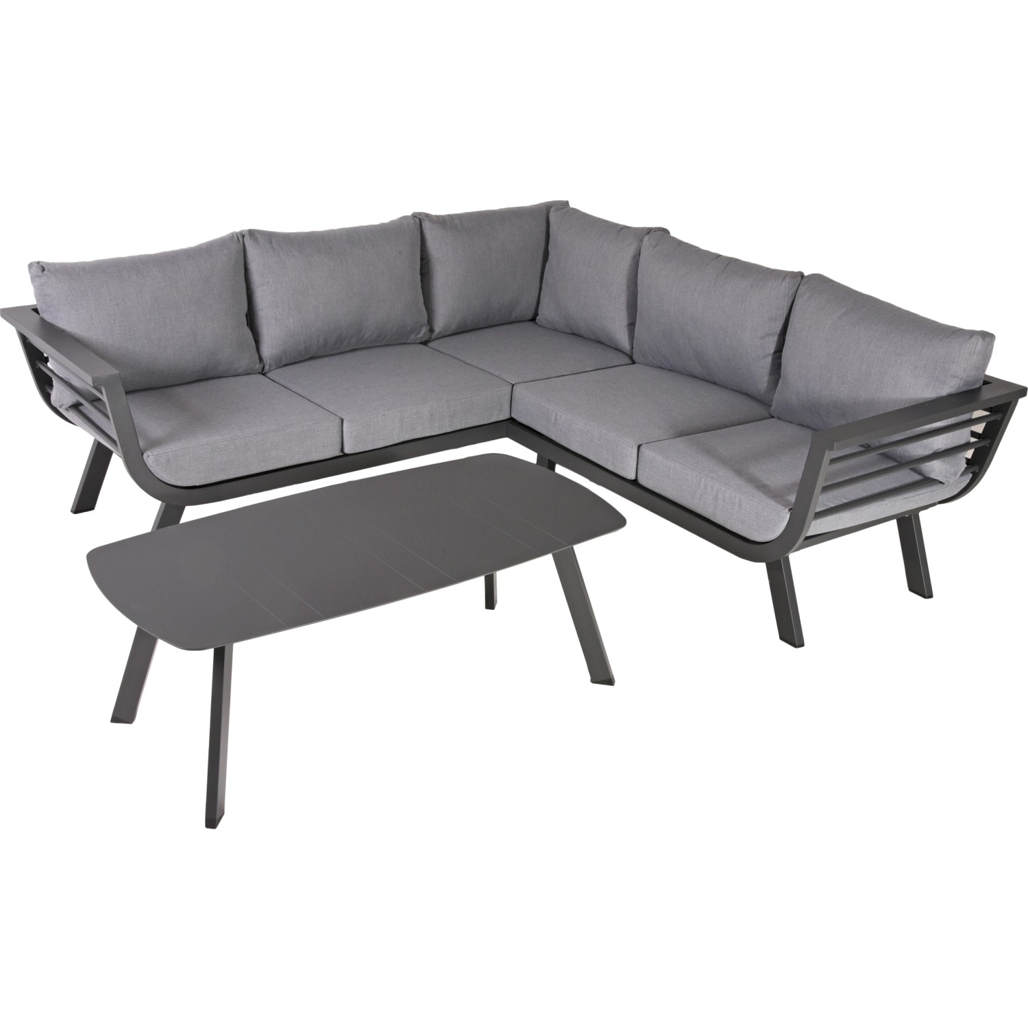 Garden Pleasure Lounge-Gruppe Aurelia Grau von Garden Pleasure