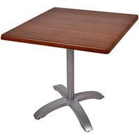 Garden Pleasure PICOS Bistrotisch dunkelbraun 80,0 x 80,0 x 74,0 cm von Garden Pleasure