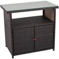 Garden Pleasure Kommode PADUA, 970353 coffee 90,0 x 50,0 x 84,0 cm von Garden Pleasure