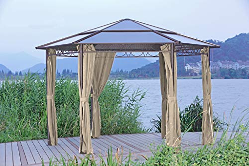 Garden Pleasure Pavillon Salmon, 6-eckig von Garden Pleasure