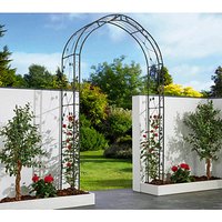 Garden Pleasure Rankgitter MIRA Metall anthrazit Bogen 145,0 x 260,0 cm von Garden Pleasure