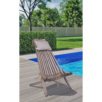 Relaxsessel FALUN aschgrau von Garden Pleasure