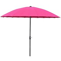 Garden Pleasure Sonnenschirm rund, pink Ø 260,0 cm von Garden Pleasure