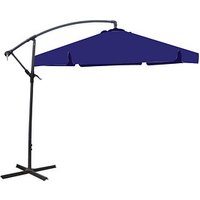 Garden Pleasure Sonnenschirm sechseckig, blau neigbar Ø 300,0 cm von Garden Pleasure