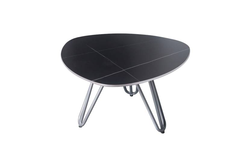 Garden Pleasure Tisch ALINA 68 x 68 x 38,5 cm, Aluminium Grau / Stein Granitschwarz Garden Pleasure Tisch ALINA 68 x 68 x 38,5 cm, Aluminium Grau / Stein Granitschwarz von Garden Pleasure