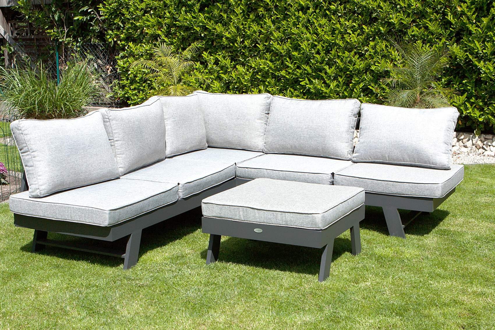 Garten Ecksofa DONNA Gartensofa Lounge Set 3tlg inkl. Polster Garten Ecksofa DONNA Gartensofa Lounge Set 3tlg inkl. Polster von Garden Pleasure
