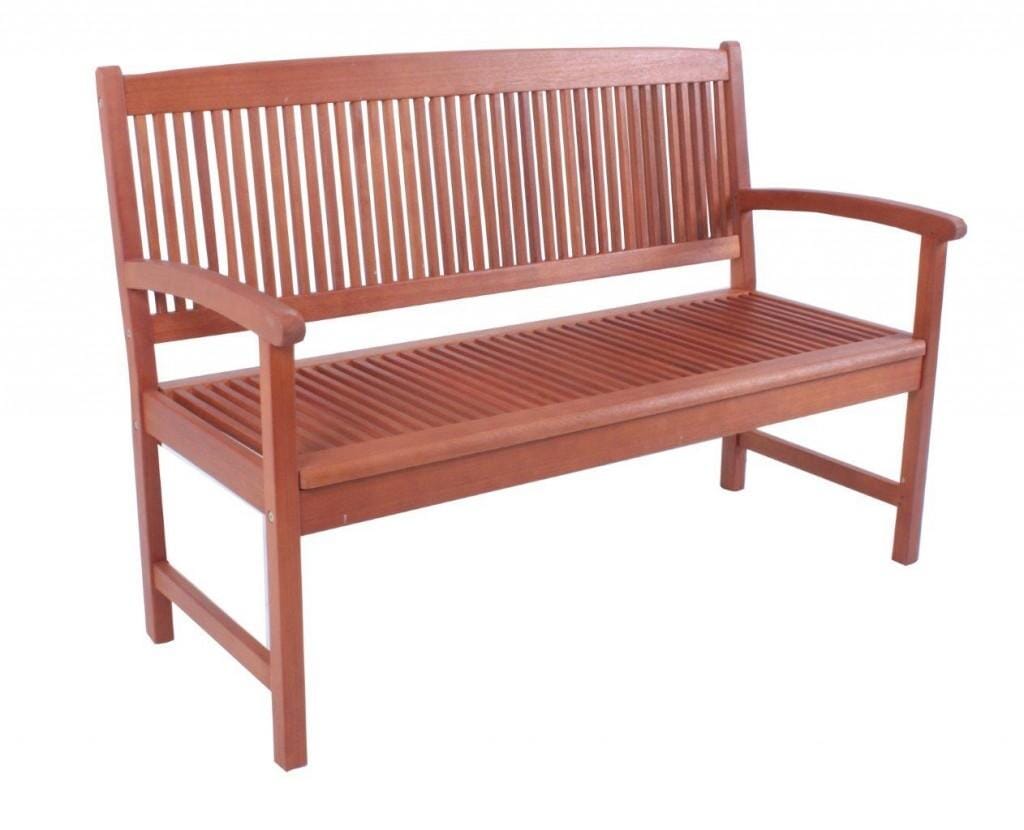 Gartenbank 2-sitzig mit Armlehne aus 100% Eukalyptus geölt Gartenbank 2-sitzig mit Armlehne aus 100% Eukalyptus geölt von Garden Pleasure