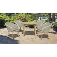 Harms Gruppe ARVADA 5tlg. / 4x Stuhl 985146 / 1x Tisch 985145 von Garden Pleasure