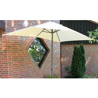 Harms Sonnenschirm, 250x145 cm, 6 Streben von Garden Pleasure