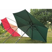 Harms Sonnenschirm GRÜN, Ø 300cm, 6 Streben von Garden Pleasure