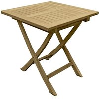 Harms Tisch SOLO, quadratisch, 70x70 cm Teak von Garden Pleasure