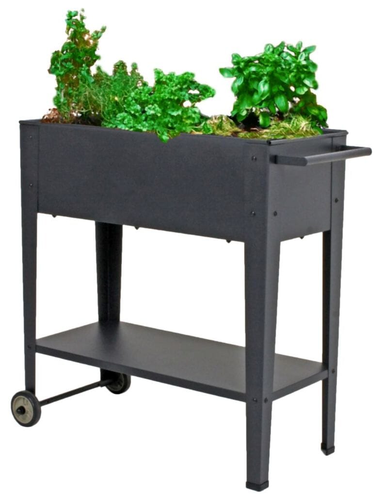 Mobiles Hochbeet VIOLETTA aus Metall in Anthrazit von GardenPleasure Mobiles Hochbeet VIOLETTA aus Metall in Anthrazit von GardenPleasure von Garden Pleasure
