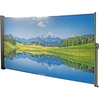 Seitenmarkise, Motiv Bergsee von Garden Pleasure