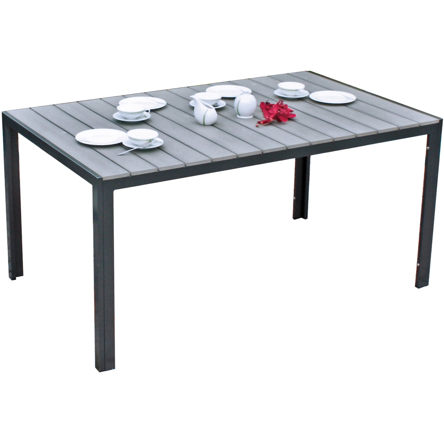 Tisch Olivia rechteckig 150 cm x 90 cm von Garden Pleasure