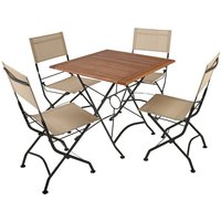 Garden Pleasure - Tischgruppe triest Set 9 5-tlg 304939-5 von Garden Pleasure