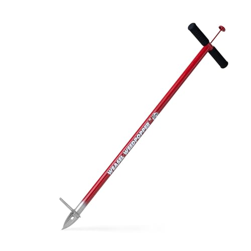 Garden Weasel WeedPopper Step & Twist – Schwarzer ergonomischer Griff | Stand-Up-Unkrautentferner für Löwenzahn, Krabbengras & Wurzelentfernung | Robuster Rasen- und Gartenjäter | 95206-A von Garden Weasel
