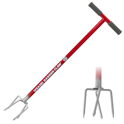 Garden Weasel Garden Claw 91316 - Gartengeräte - Unkrautstecher und Pinne - Unkrautwerkzeug und Kultivator - Wetter- und Rostbeständig - Kohlenstoffstahl von Garden Weasel