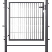GARDEN N MORE Zauneinzeltür "Einzeltor Easy" 103 cm hoch, anthrazit von Garden 'n' More