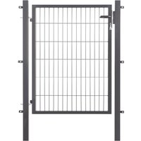 GARDEN N MORE Zauneinzeltür "Einzeltor Excellent" 123 cm hoch, anthrazit von Garden 'n' More