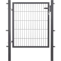 GARDEN N MORE Zauneinzeltür "Einzeltor Excellent" 103 cm hoch, anthrazit von Garden 'n' More